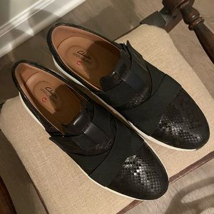 Clarks Unstructured dressy sneakers